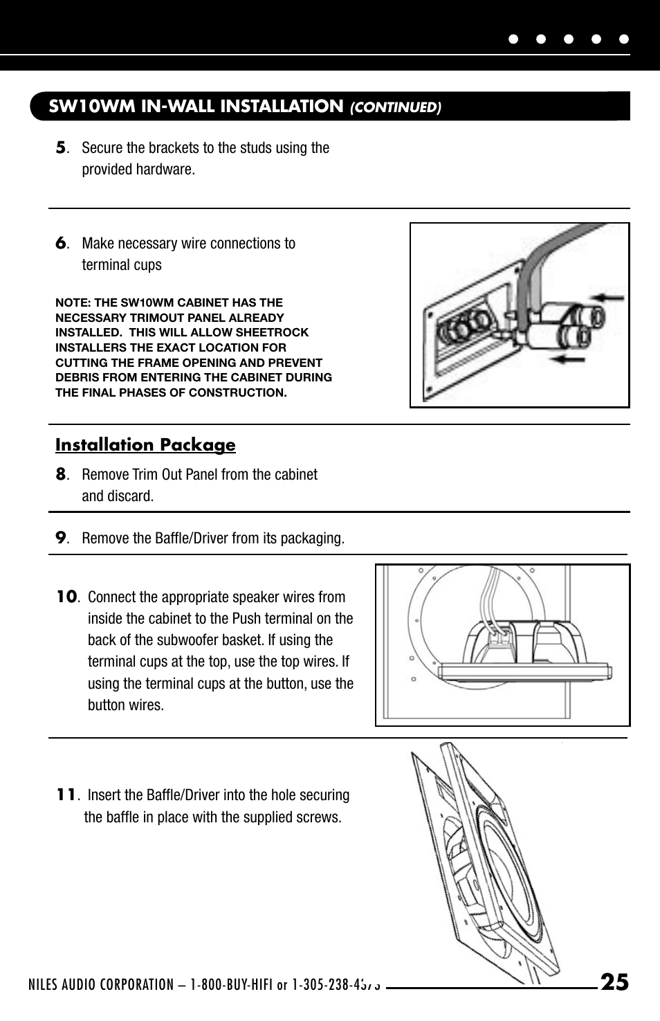 Niles Audio SW10JM User Manual | Page 27 / 34