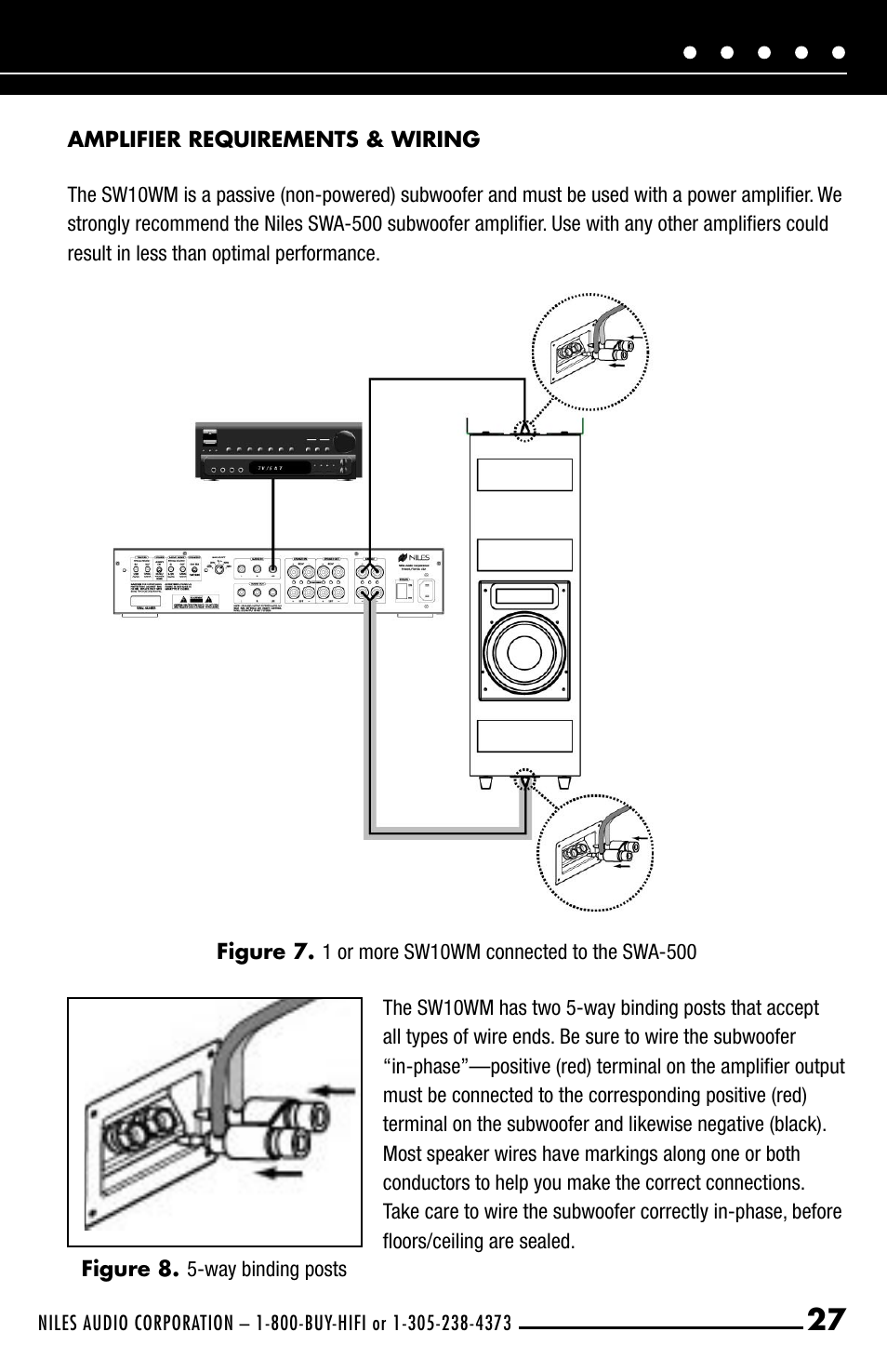 Niles Audio SW10JM User Manual | Page 29 / 34