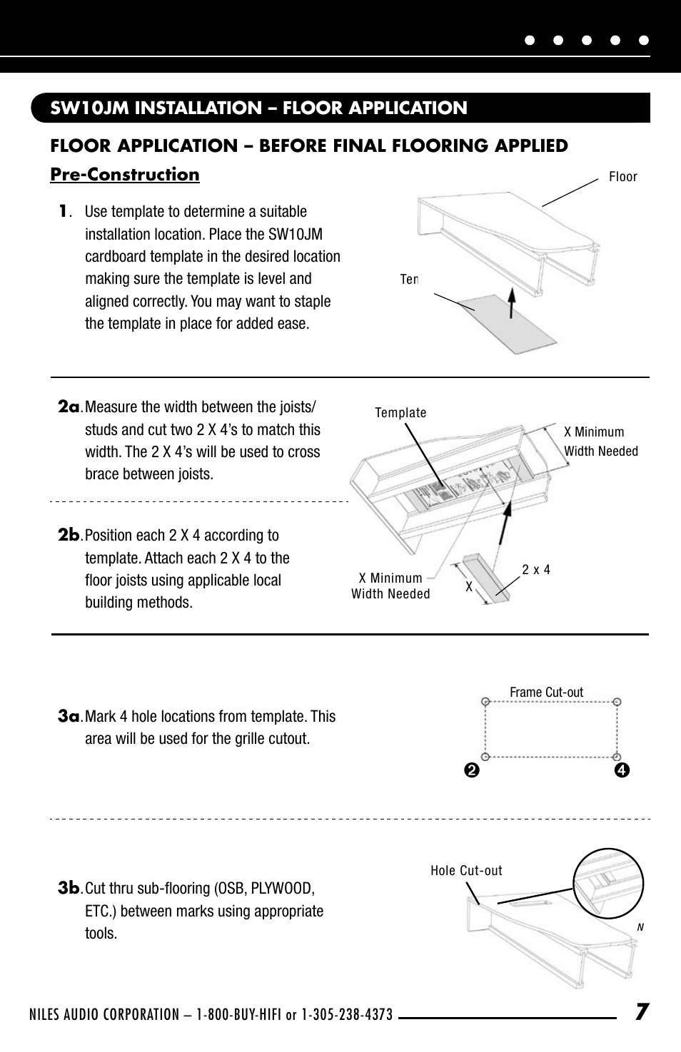 Niles Audio SW10JM User Manual | Page 9 / 34