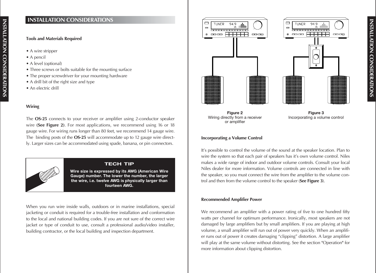 Niles Audio OS-25 User Manual | Page 5 / 12