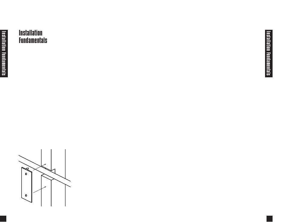 Installation fundamentals, Ins talla tion f undamen tals | Niles Audio CM8MP User Manual | Page 6 / 12