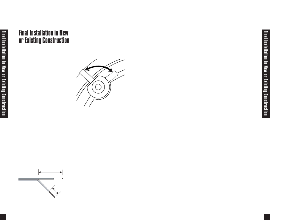 Final installation in new or existing construction | Niles Audio CM8MP User Manual | Page 9 / 12