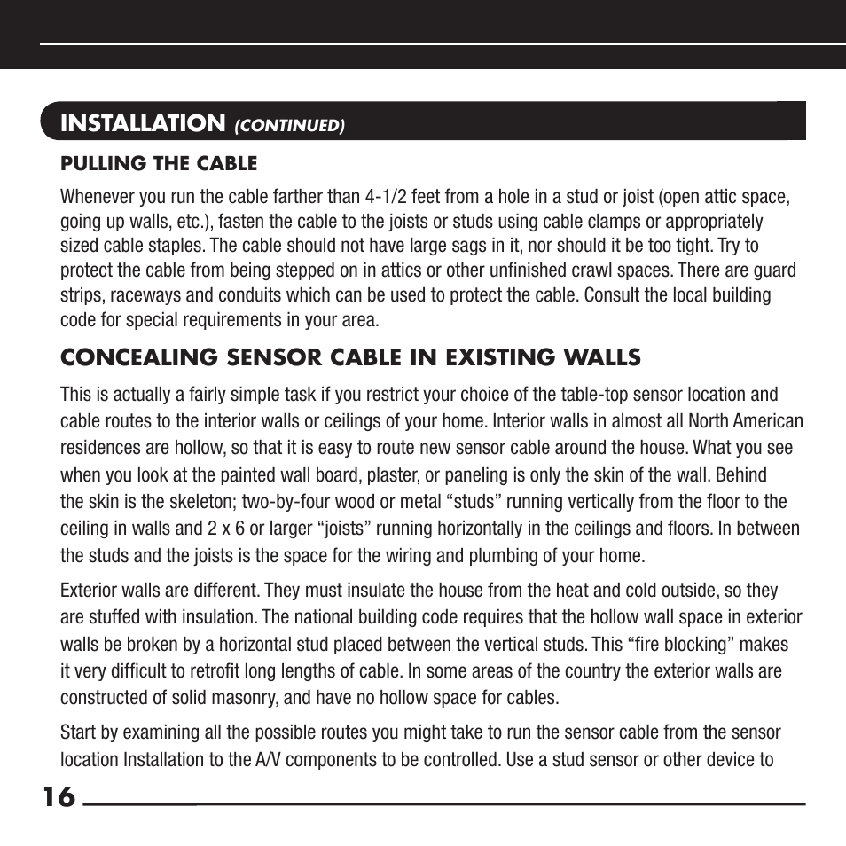 Niles Audio RCA-TT User Manual | Page 18 / 24