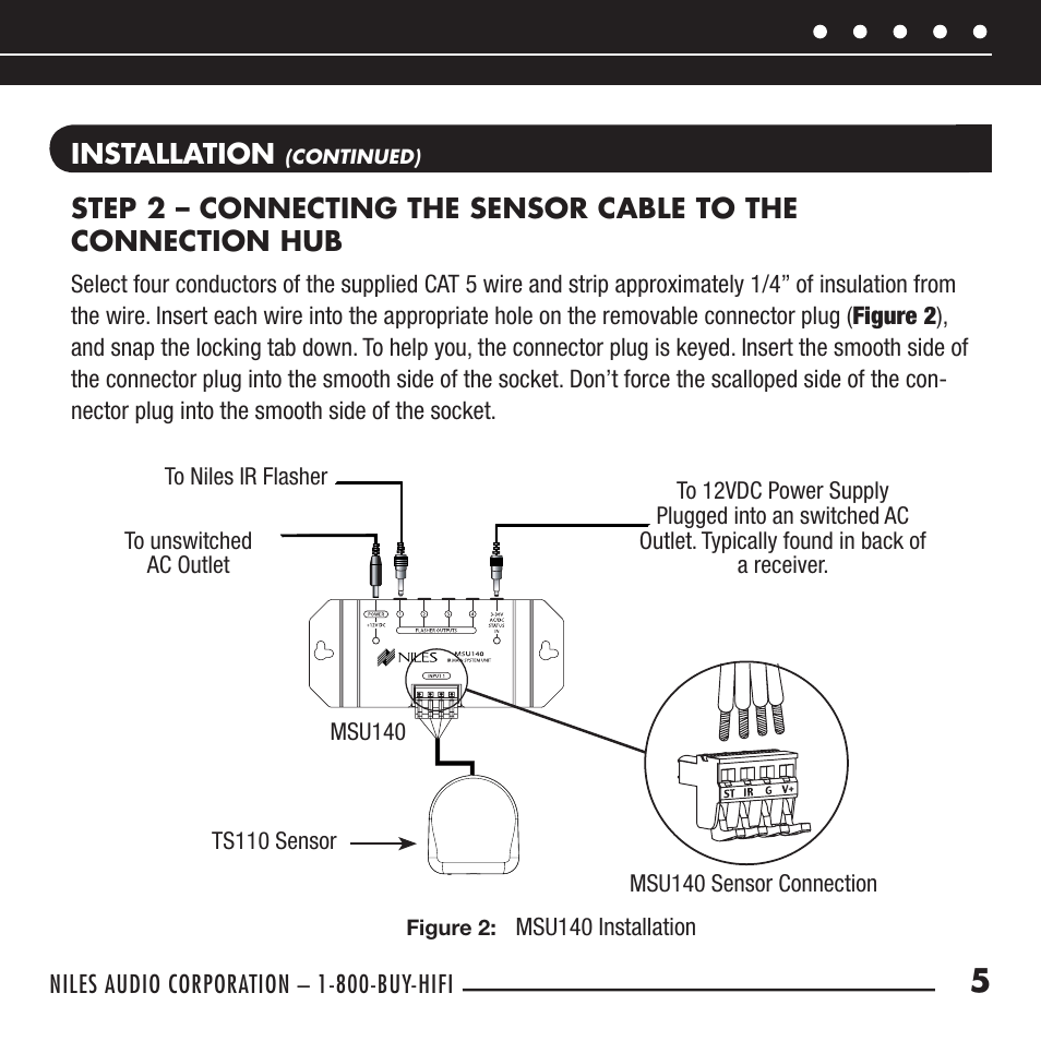 Niles Audio RCA-TT User Manual | Page 7 / 24