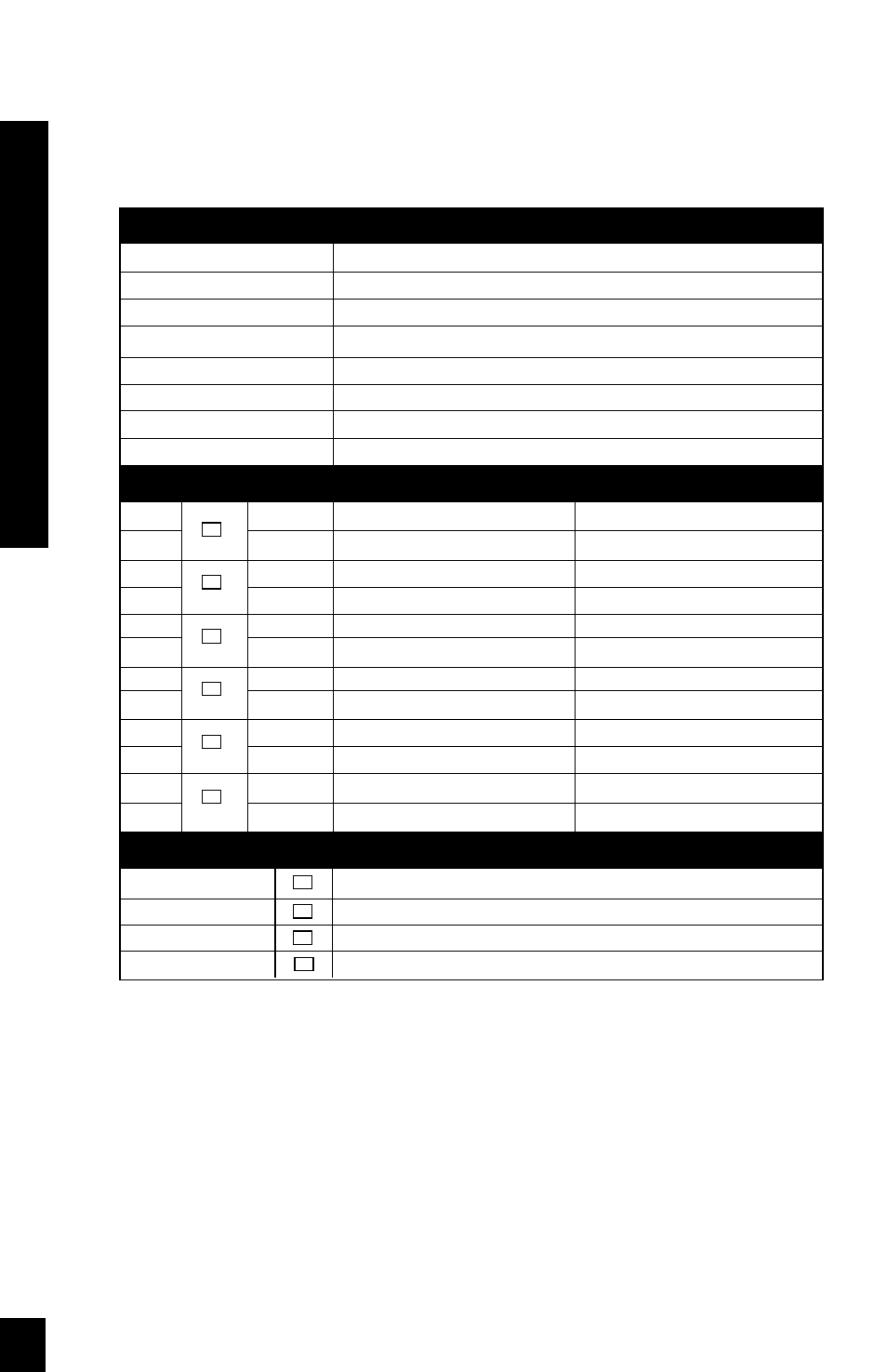 Configuration worksheet, Configura tion worksheet | Niles Audio SI-1260 User Manual | Page 30 / 32