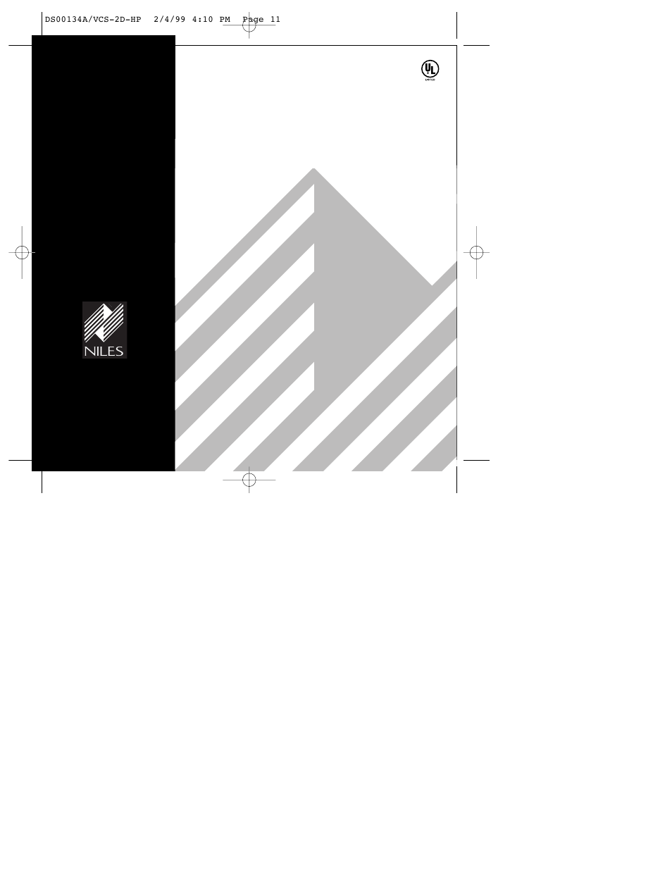 Niles | Niles Audio VCS-2D-HP User Manual | Page 12 / 12