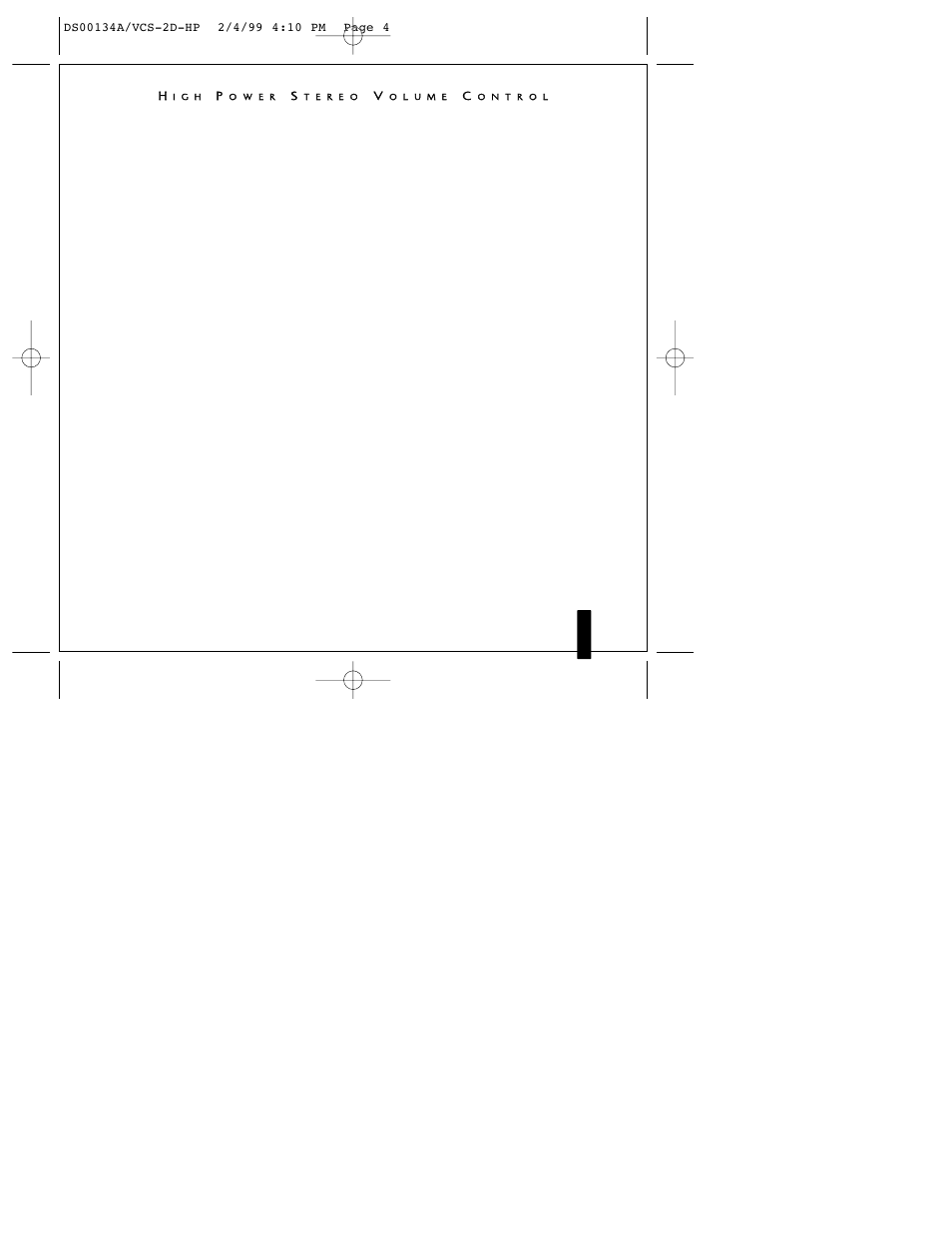 Niles Audio VCS-2D-HP User Manual | Page 3 / 12