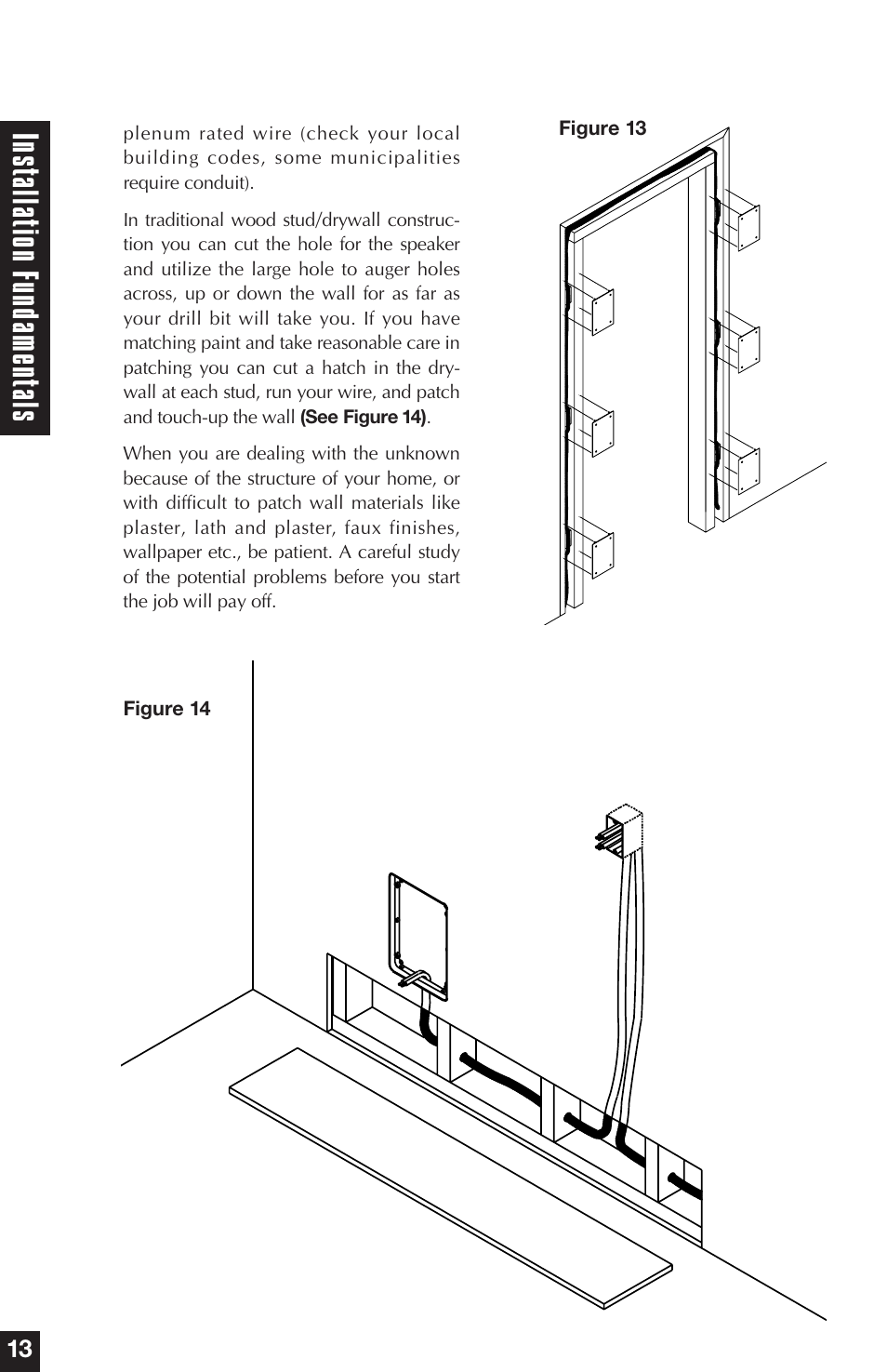 Ins talla tion f undamen tals | Niles Audio PSW8 User Manual | Page 14 / 28