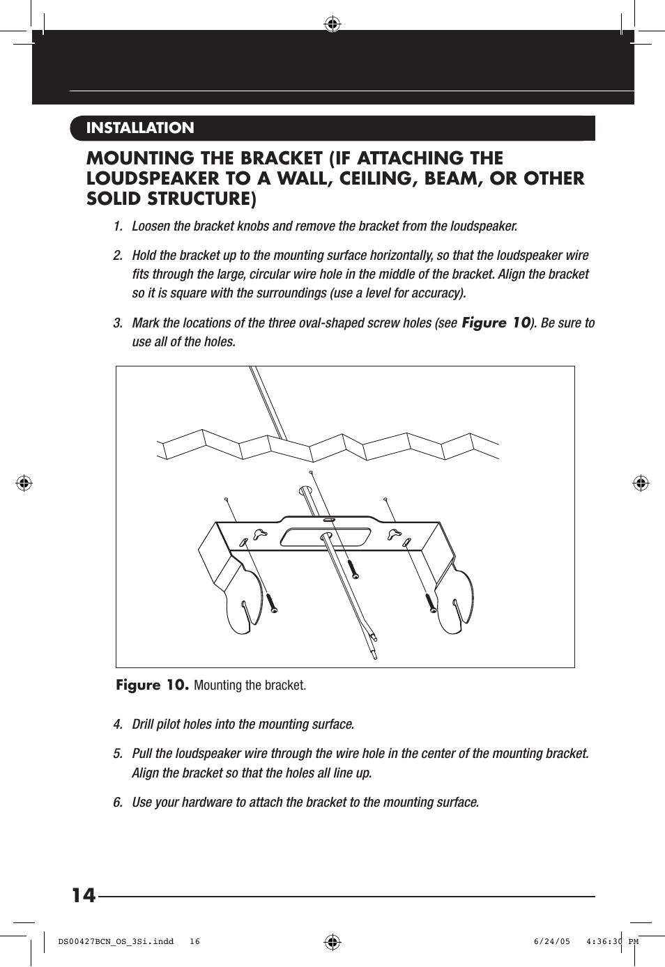 Niles Audio OS6.3Si User Manual | Page 16 / 24