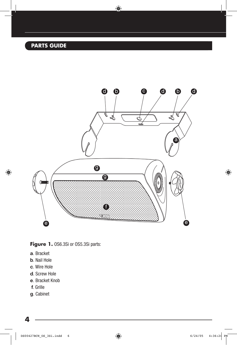 Niles Audio OS6.3Si User Manual | Page 6 / 24