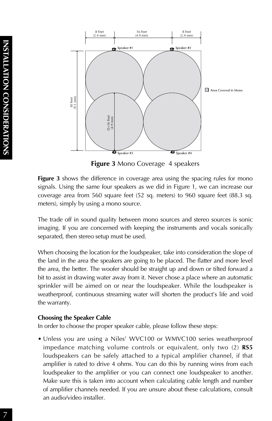 Niles Audio RS 5s User Manual | Page 8 / 20