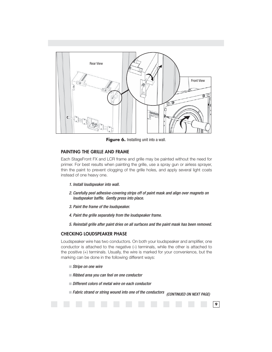 Niles Audio IW2770LCR User Manual | Page 11 / 16