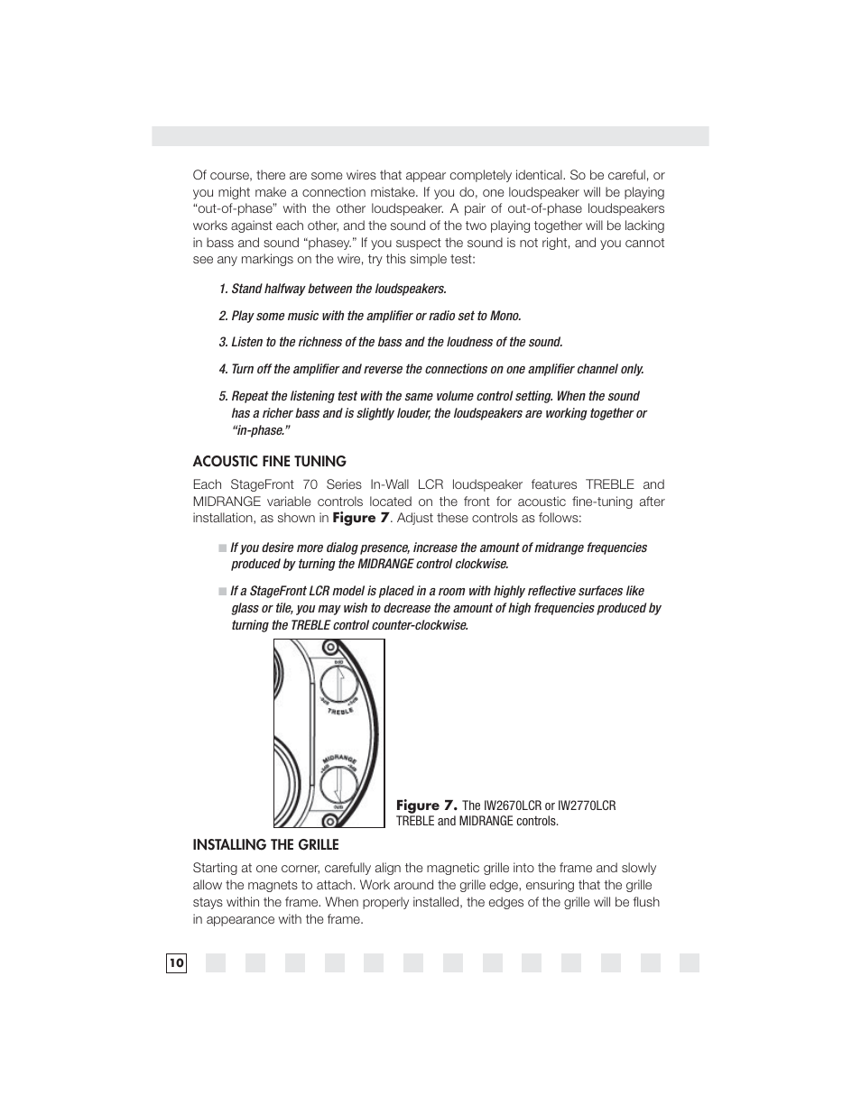 Niles Audio IW2770LCR User Manual | Page 12 / 16