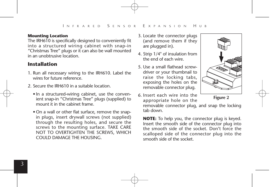 Installation | Niles Audio IRH610 User Manual | Page 4 / 8