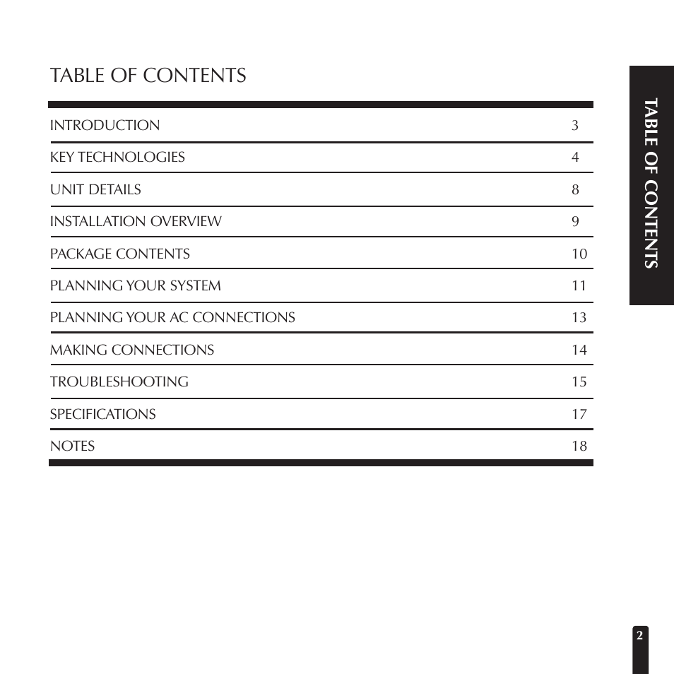 Niles Audio AC-8CX User Manual | Page 5 / 23