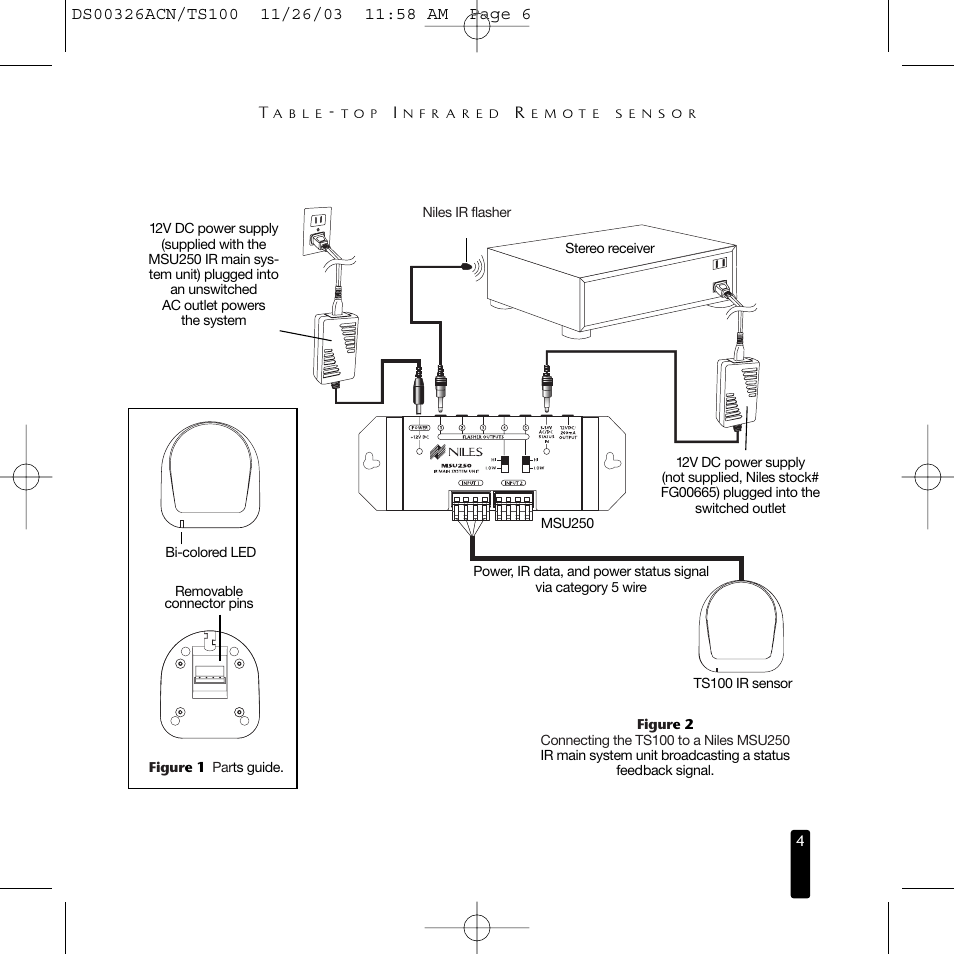 Niles Audio TS100 User Manual | Page 5 / 16
