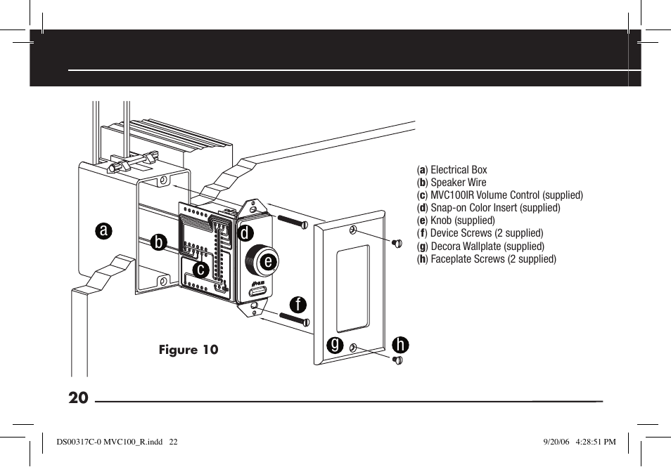 Niles Audio MVC100R User Manual | Page 22 / 24
