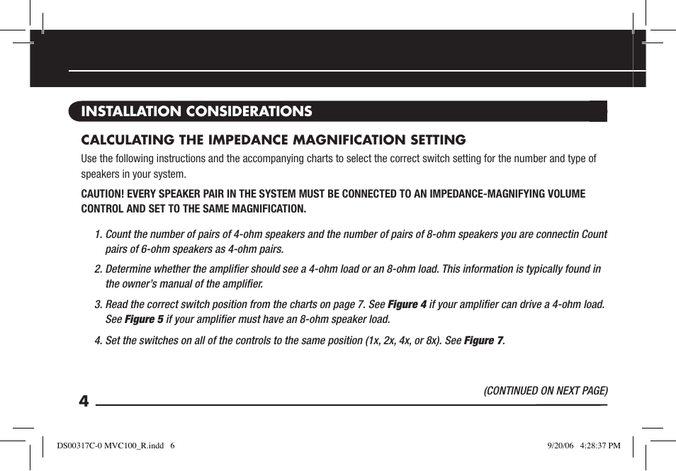 Niles Audio MVC100R User Manual | Page 6 / 24