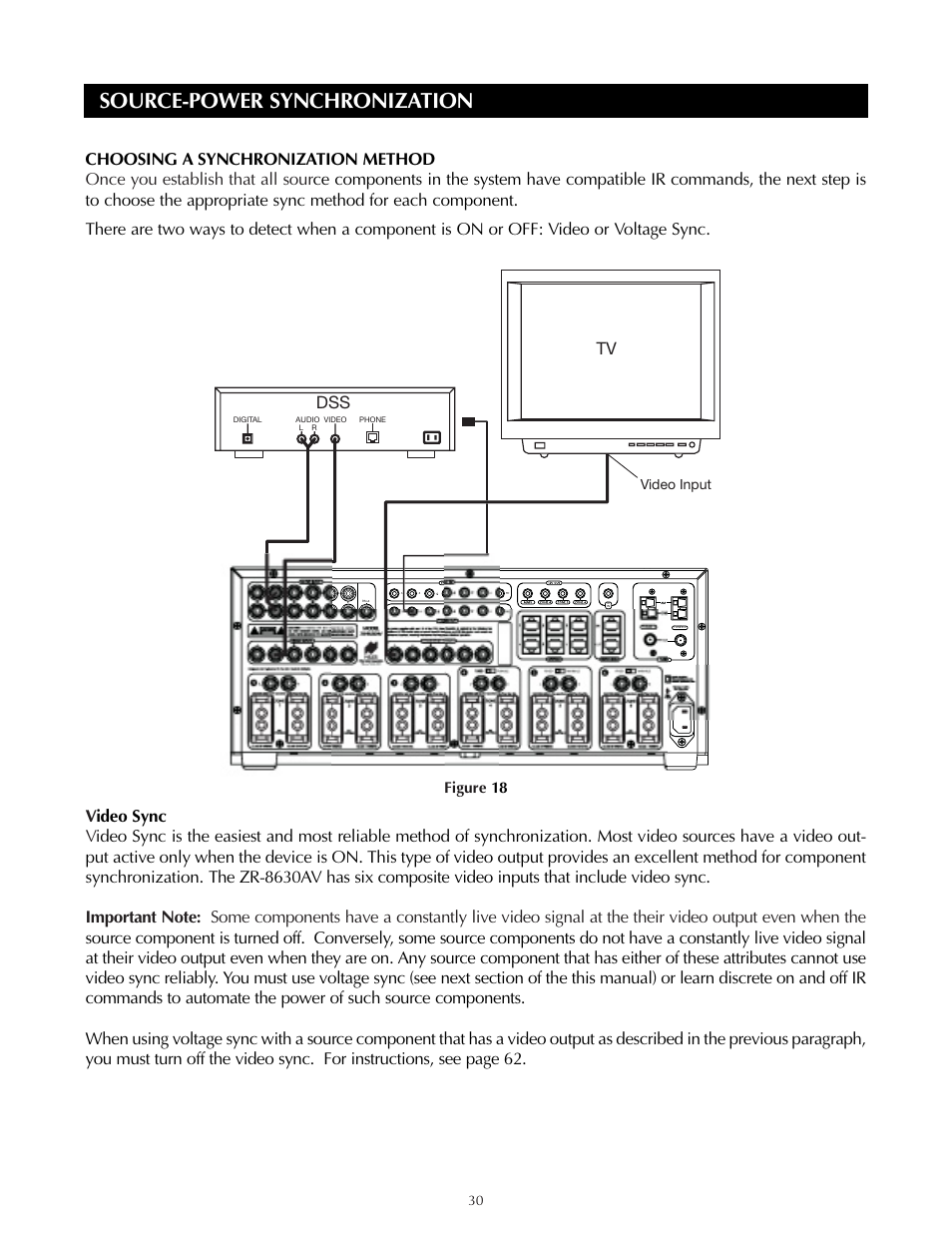 Source-power synchronization | Niles Audio ZR-8630AVZR-8630AV User Manual | Page 30 / 86