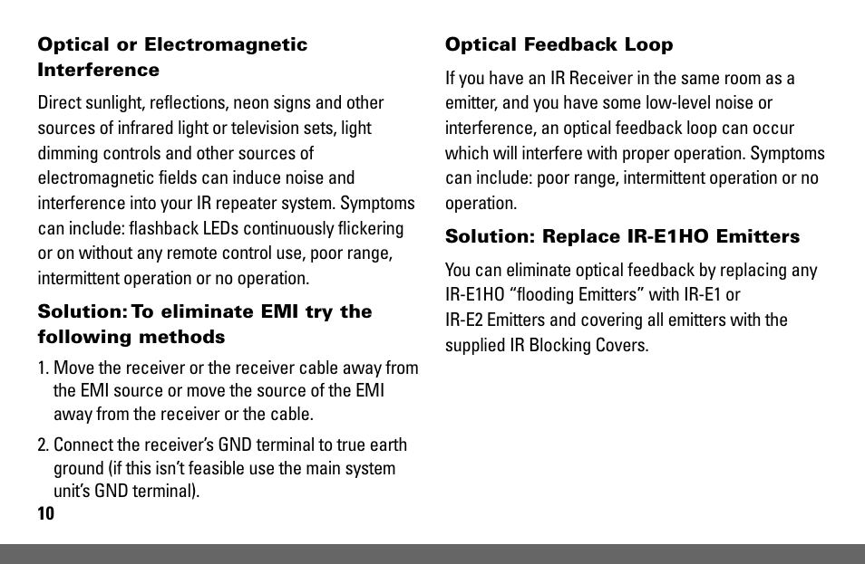 Niles Audio IR-KIT User Manual | Page 12 / 20