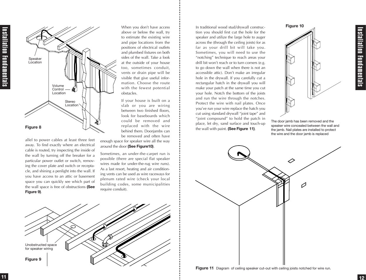 Ins talla tion f undamen tals | Niles Audio CM5PR User Manual | Page 12 / 12