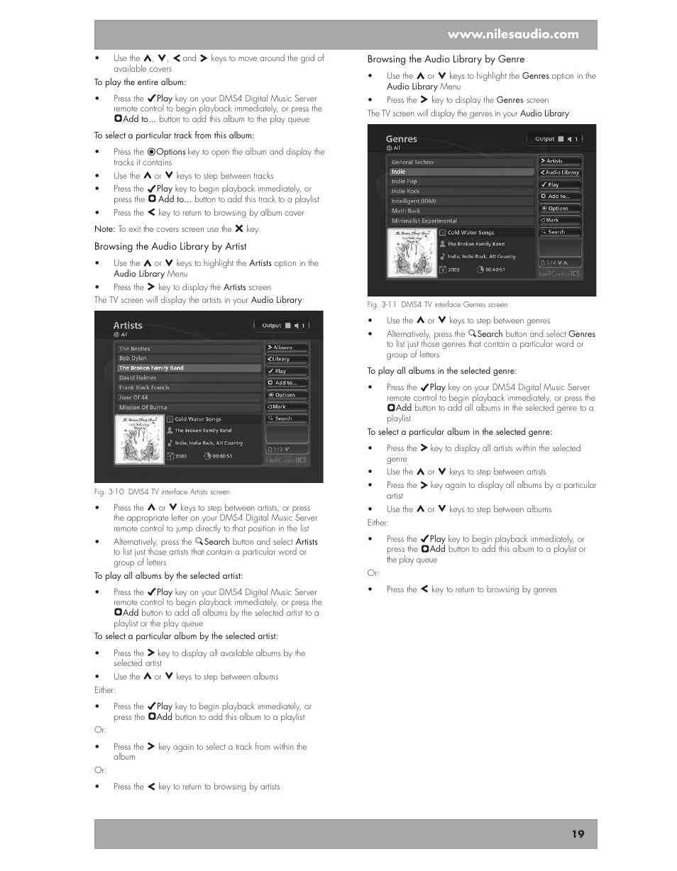 Niles Audio DMS4 User Manual | Page 19 / 50