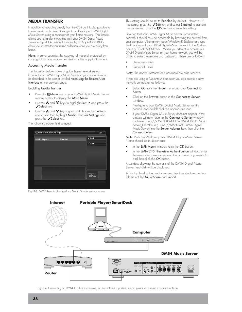 Niles Audio DMS4 User Manual | Page 38 / 50