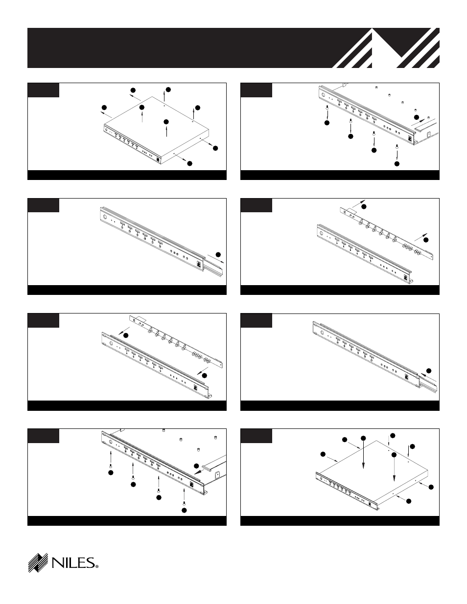 Niles Audio Multi-Room Audio System RVL-6 RMP User Manual | 1 page