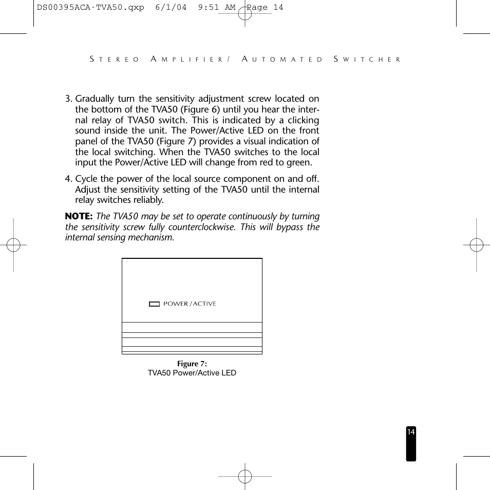 Niles Audio TVA50 User Manual | Page 15 / 28