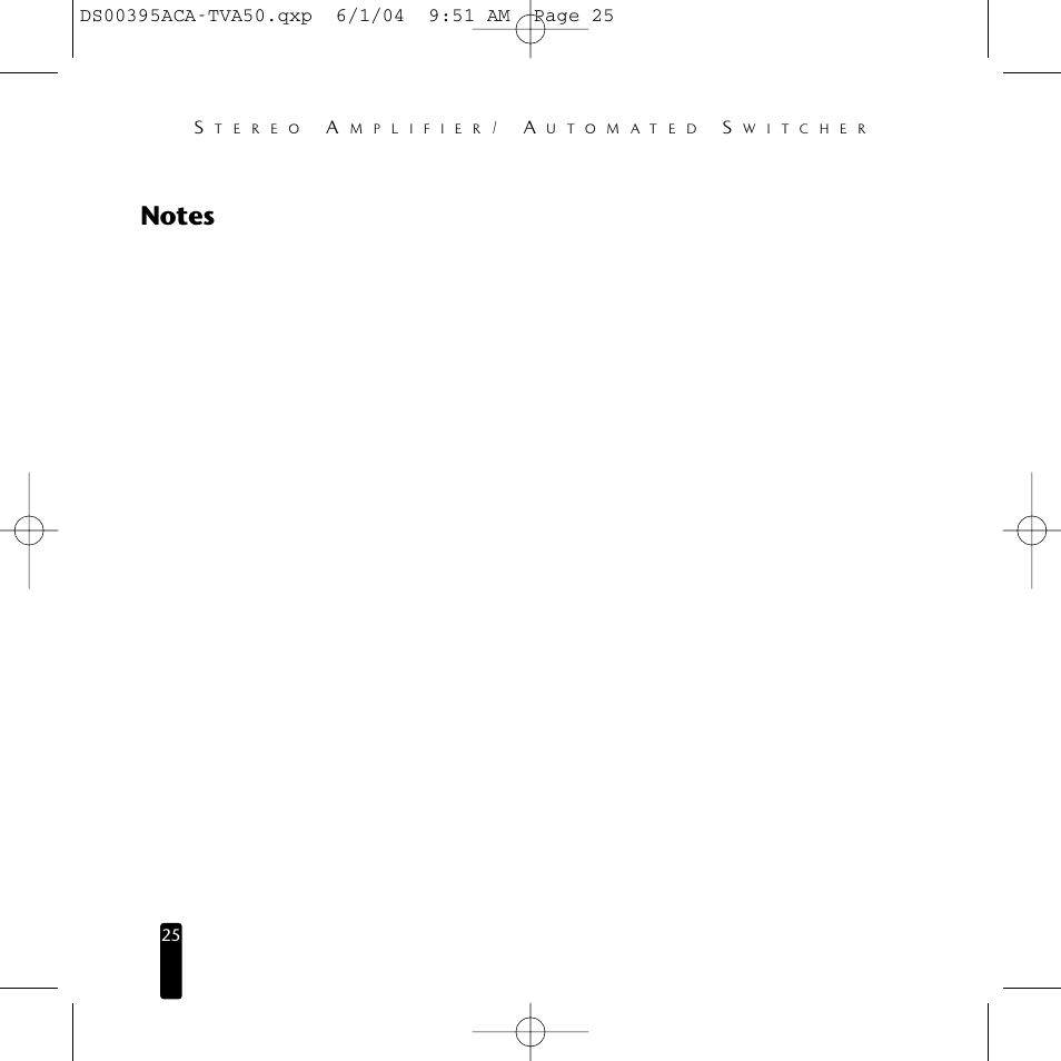 Niles Audio TVA50 User Manual | Page 26 / 28