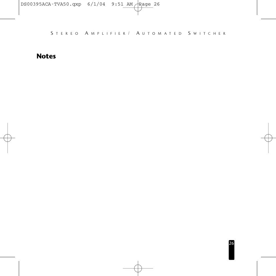 Niles Audio TVA50 User Manual | Page 27 / 28