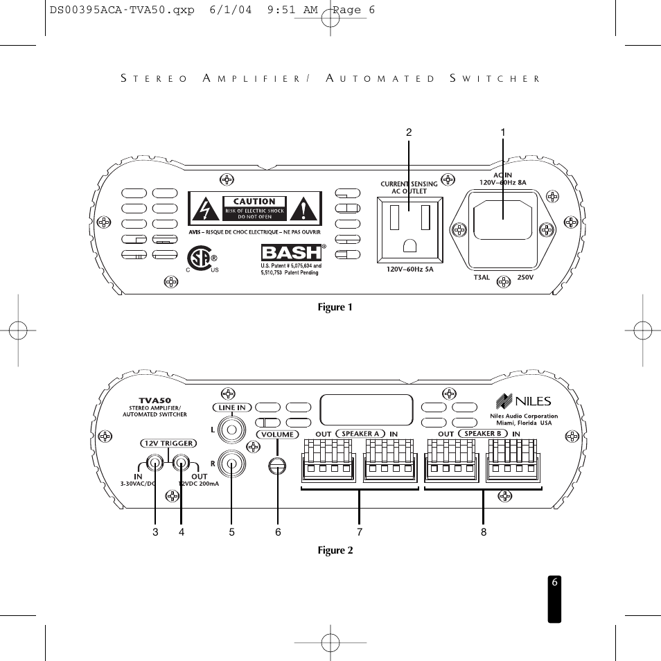 Niles Audio TVA50 User Manual | Page 7 / 28