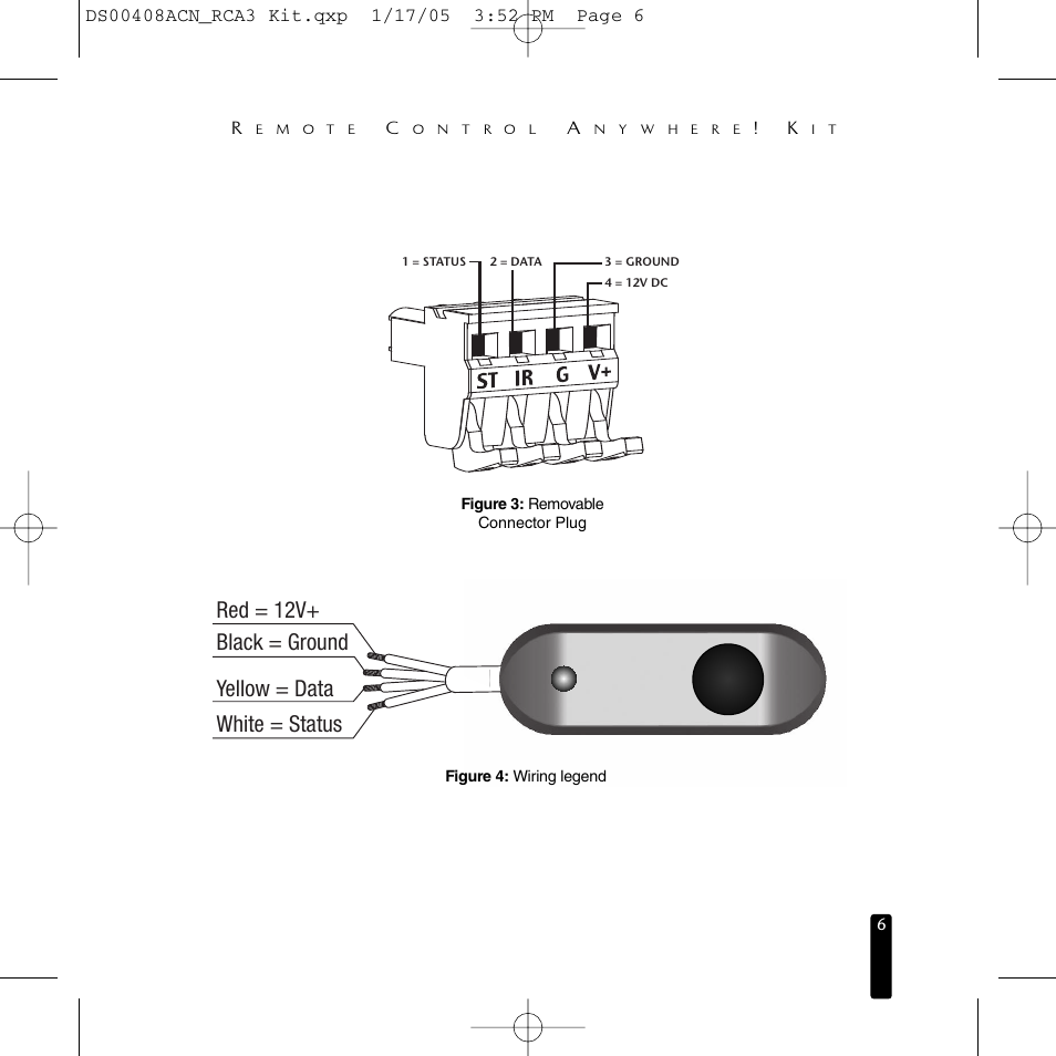 Niles Audio RCA3 User Manual | Page 6 / 24