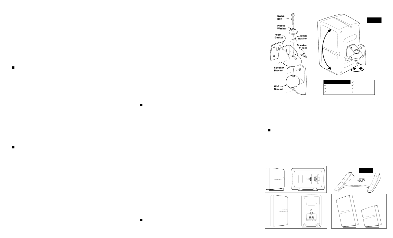 NHT Super Zero Xu User Manual | 2 pages