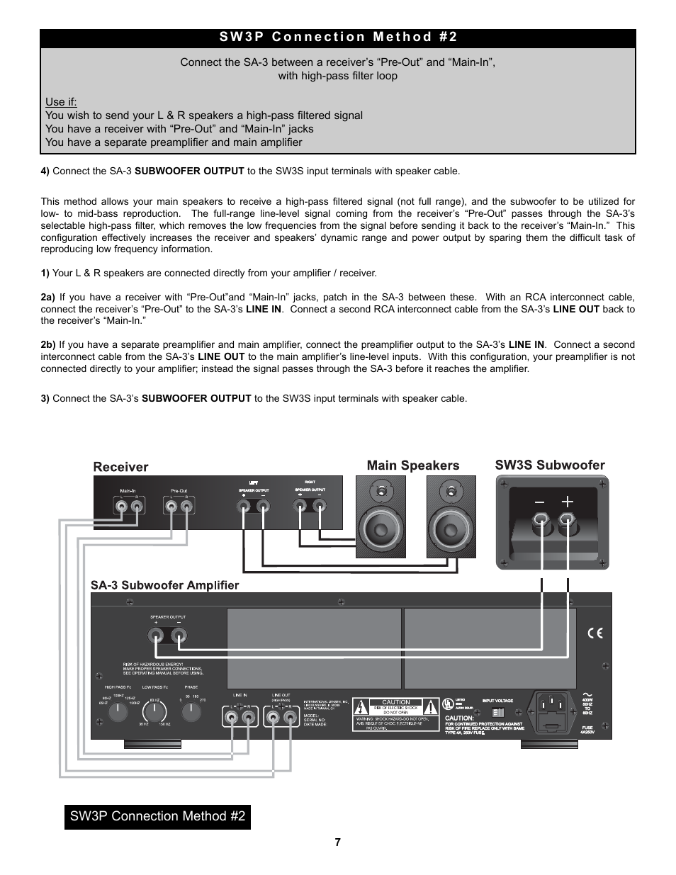 NHT SA-3 User Manual | Page 9 / 16