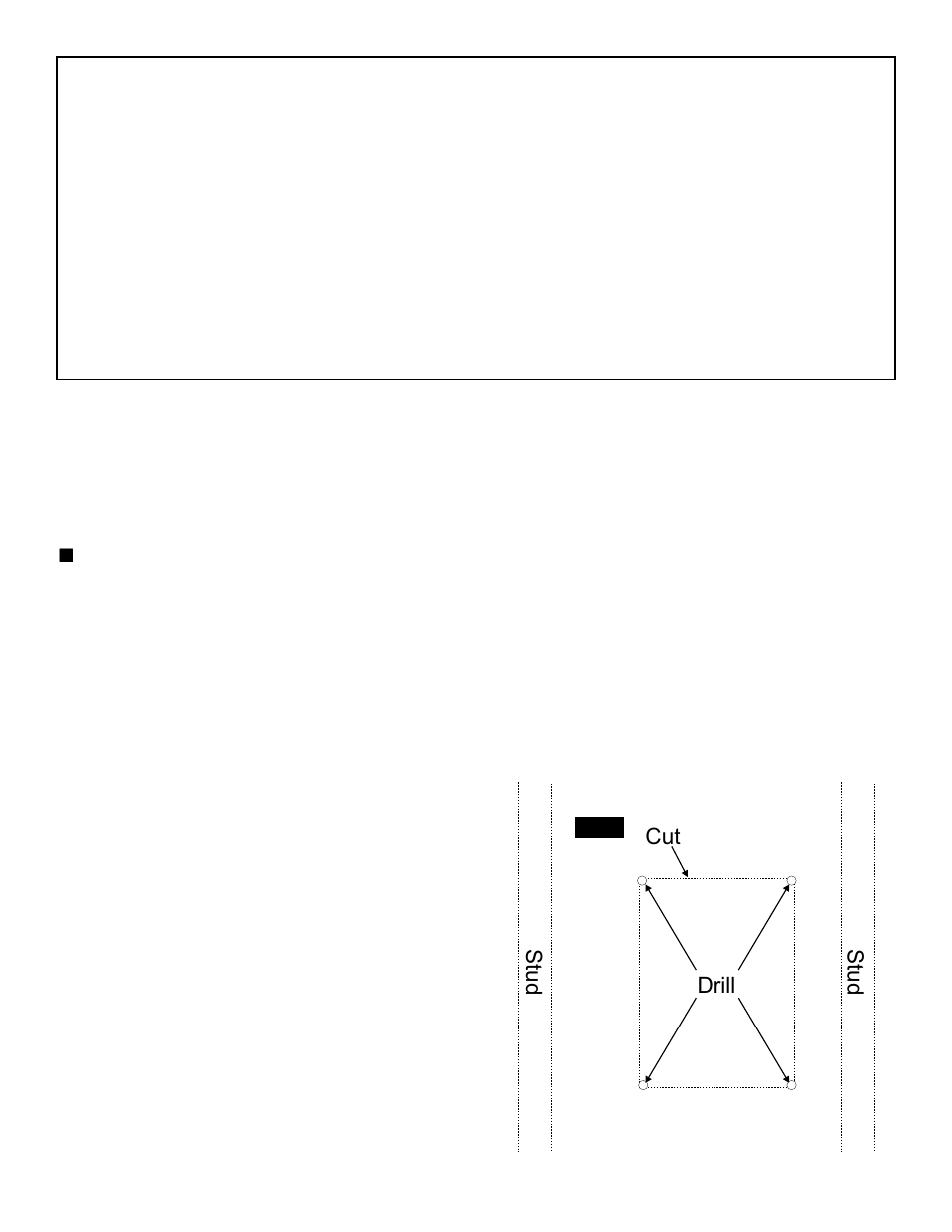 Drill stud stud cut, Tech tips: optimizing sonic performance | NHT iW1 User Manual | Page 6 / 9