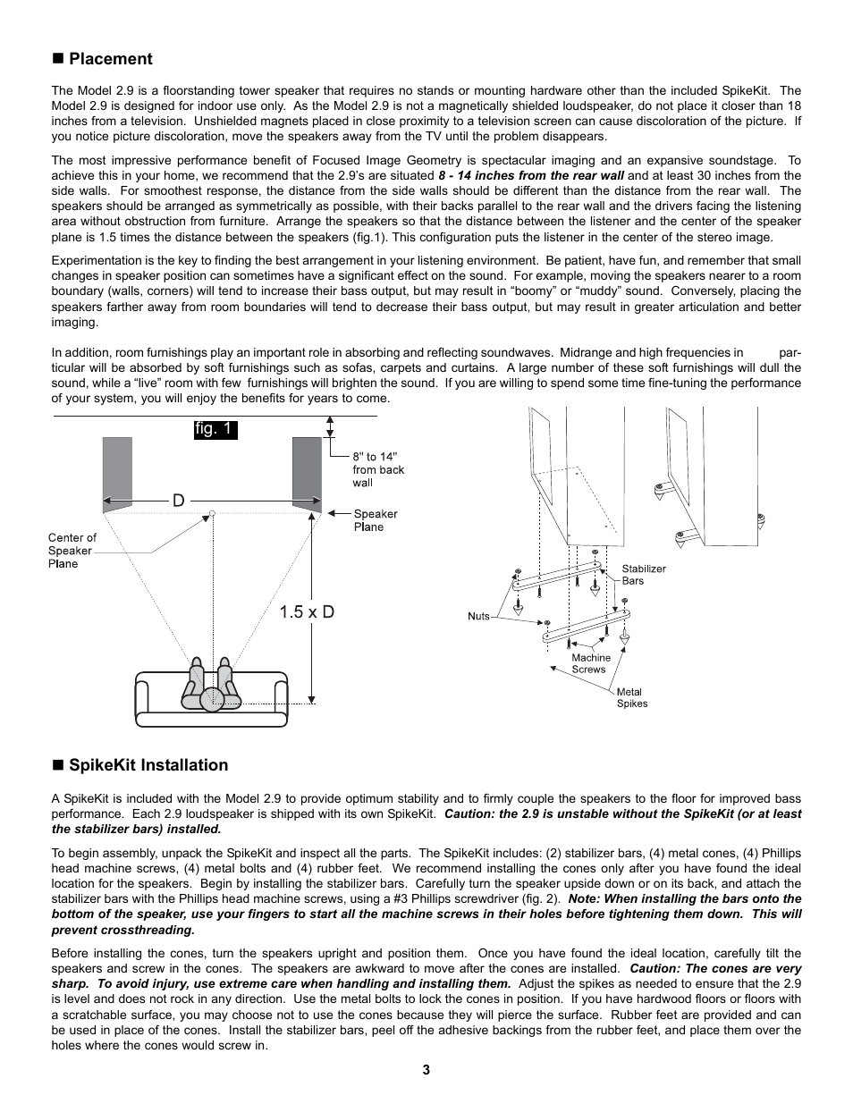 NHT 2.9 User Manual | Page 3 / 5