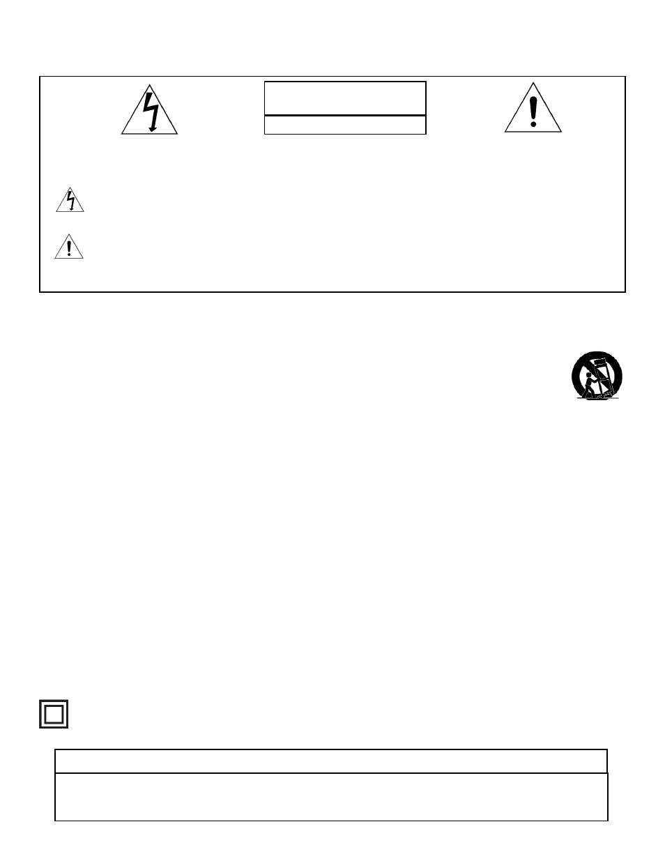 Important safety instructions, Caution | NHT Powered Subwoofer S-20 User Manual | Page 2 / 6