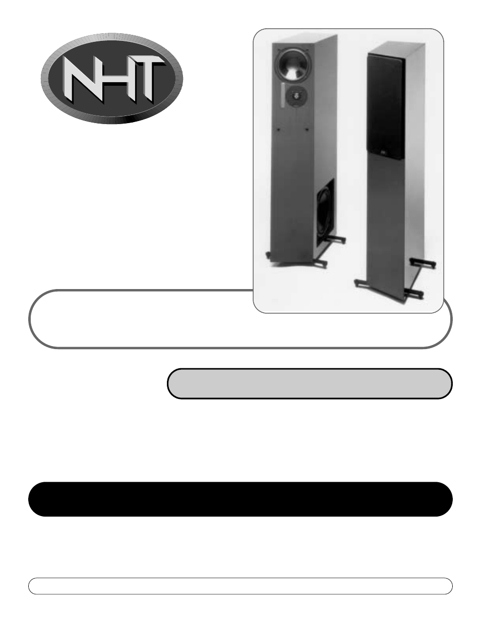 NHT 2.5i User Manual | 5 pages