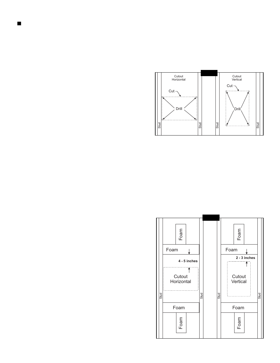 Installation: existing construction, Fig.9, Fig.8 | NHT IW4 User Manual | Page 7 / 10