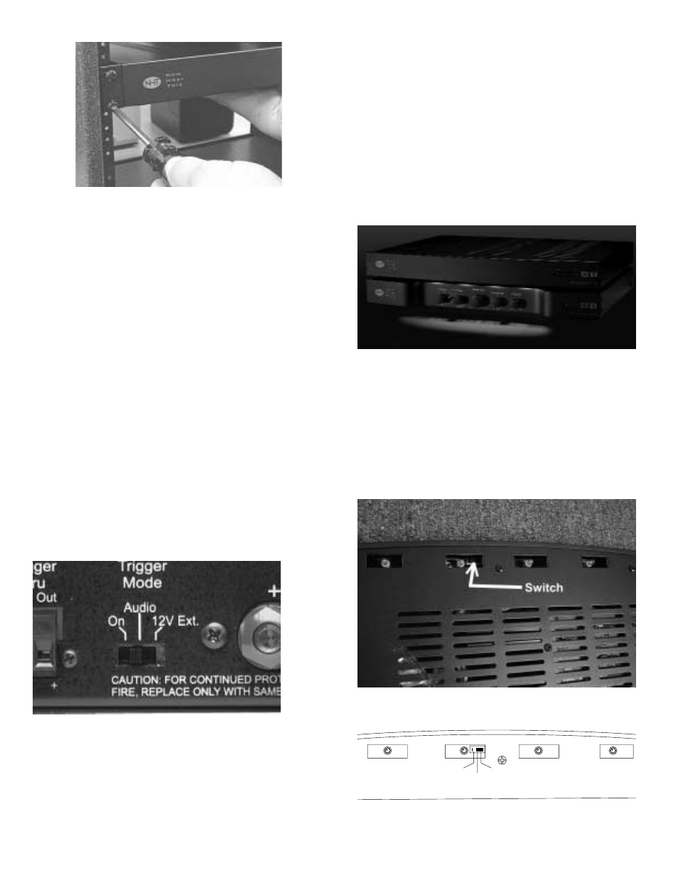 NHT Evolution System User Manual | Page 43 / 55