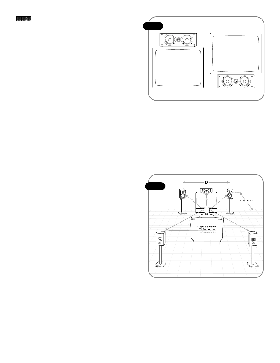 Fig. 1 fig. 2 | NHT Sc 2 User Manual | Page 2 / 4