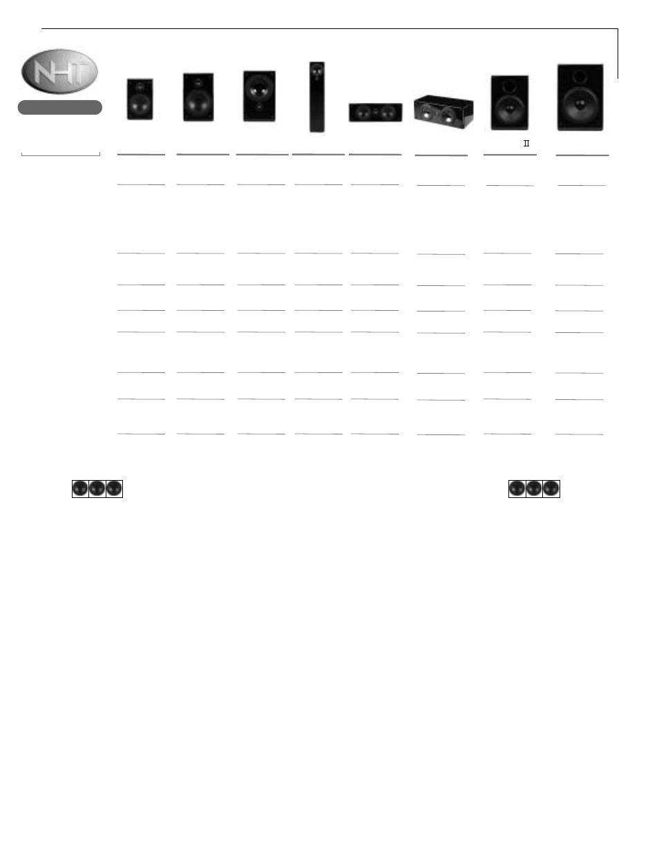 Sw12, Limited warranty valid only in the u.s.a | NHT Sc 2 User Manual | Page 4 / 4