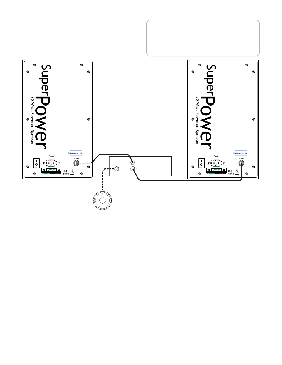 Stereo preamp | NHT SuperPower 90 Watt Powered Speaker -9993 User Manual | Page 4 / 4