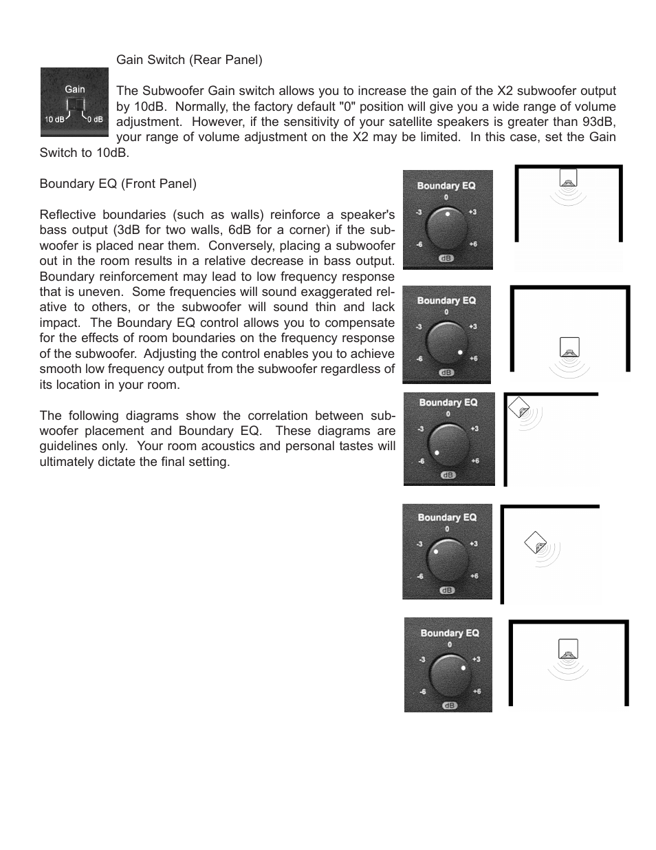 NHT X2 User Manual | Page 10 / 12