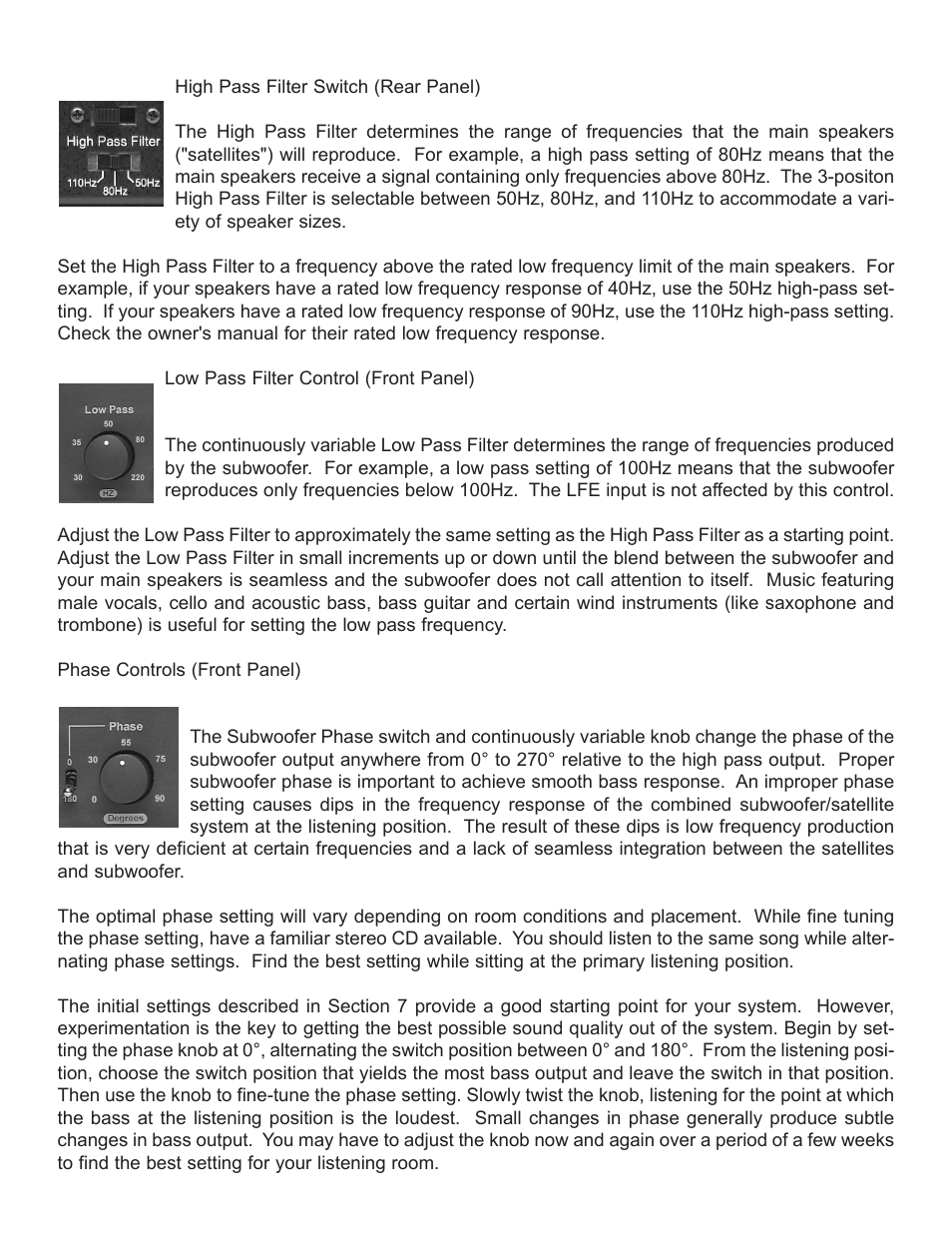NHT X2 User Manual | Page 9 / 12