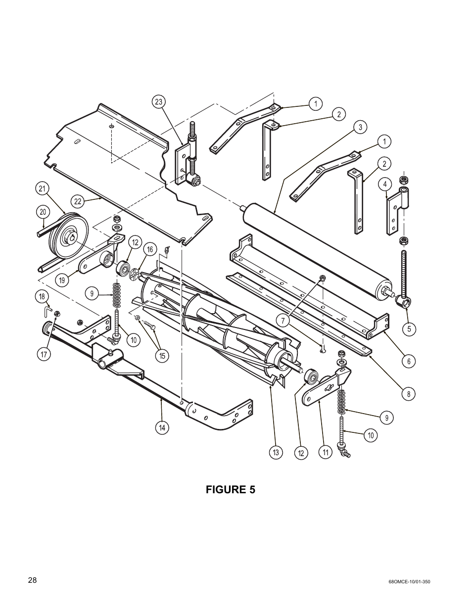 Figure 5 | National Mower Triplex-CE DL 68" User Manual | Page 28 / 36