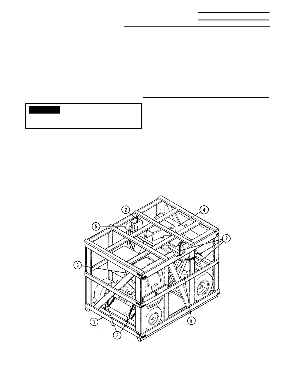 Uncrating instructions receipt of shipment | National Mower 68 DL User Manual | Page 11 / 55