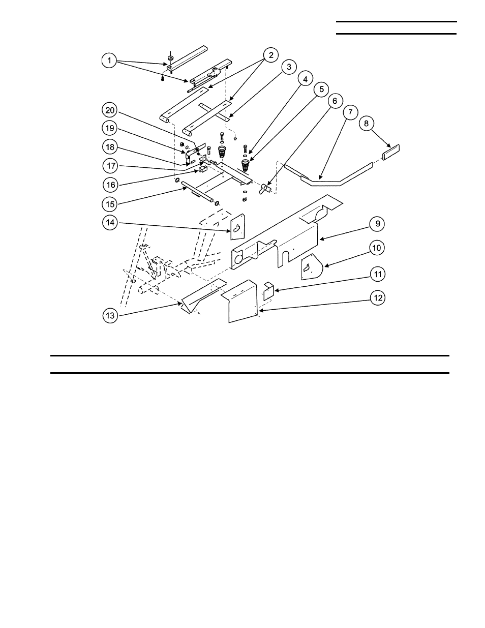 Seat mounting & belt guards | National Mower 68 DL User Manual | Page 31 / 55