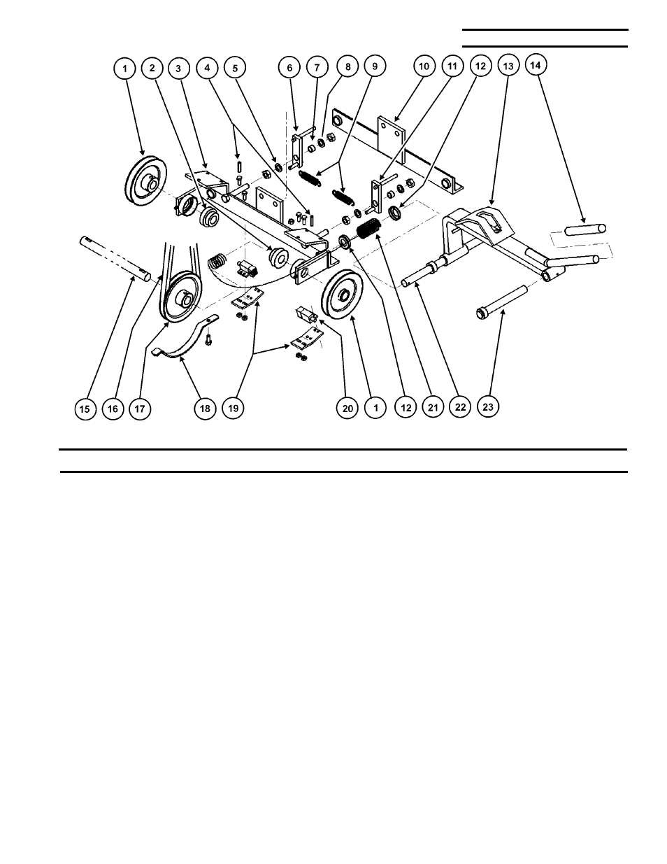Drive mechanism -- lower portion | National Mower 68 DL User Manual | Page 35 / 55